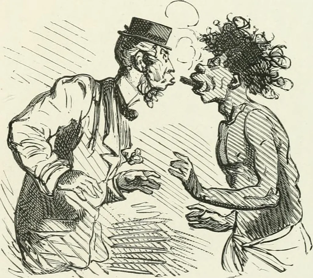 An illustration from Cham, 1853, leaf 320