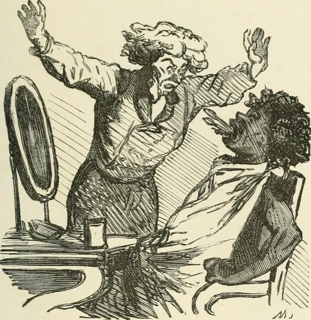 An illustration from Cham, 1853, leaf 322