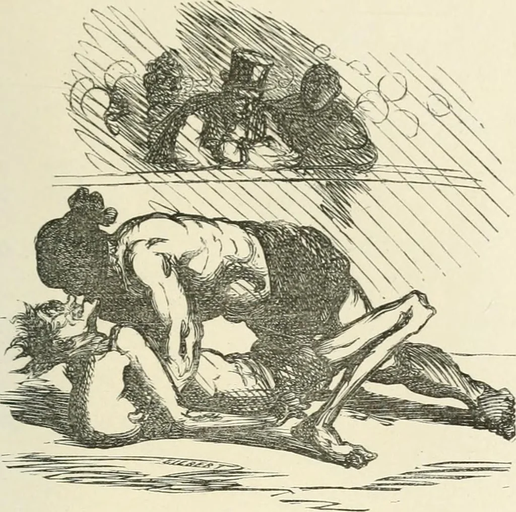 An illustration from Cham, 1853, leaf 324