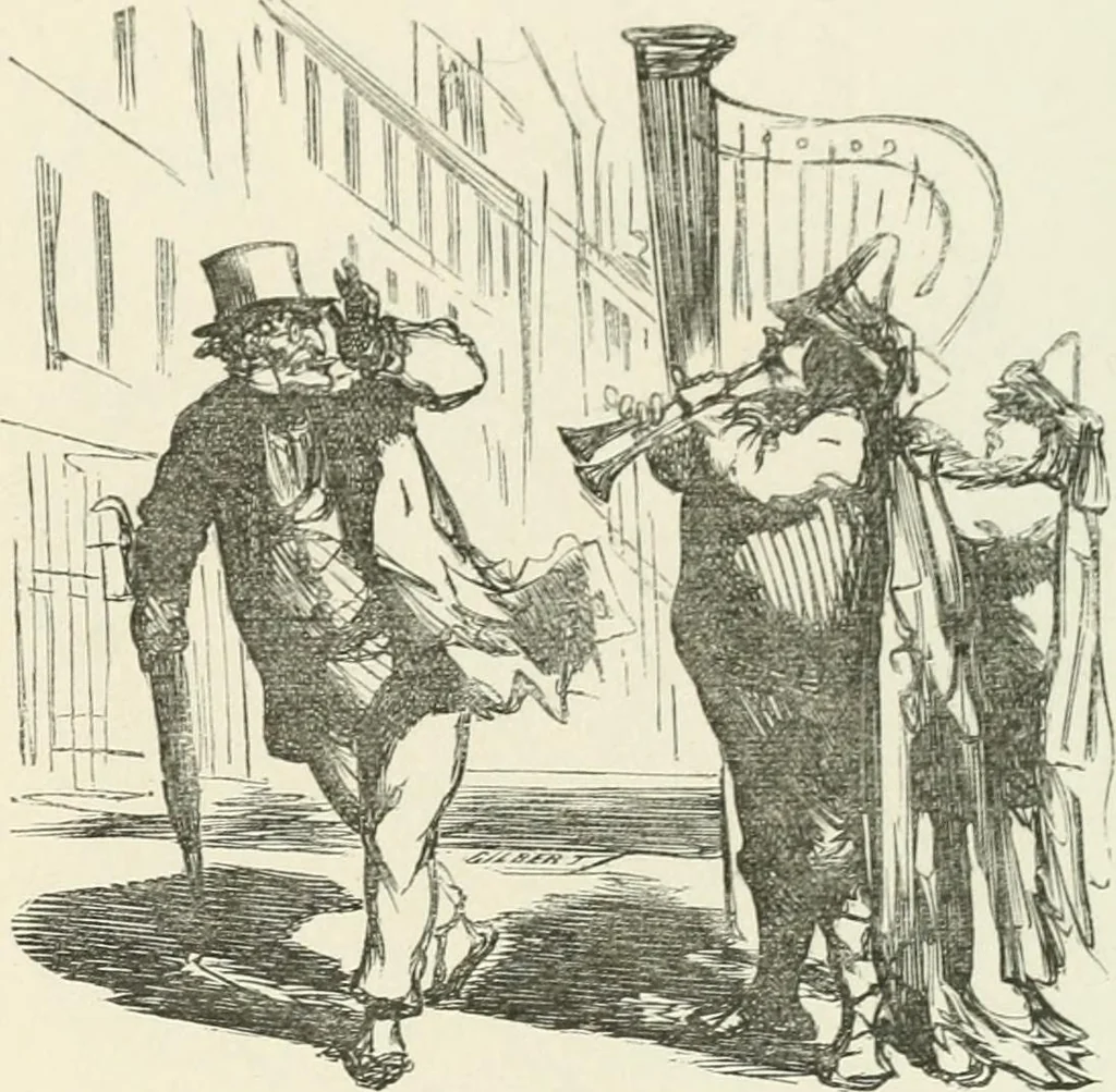 An illustration from Cham, 1853, leaf 324