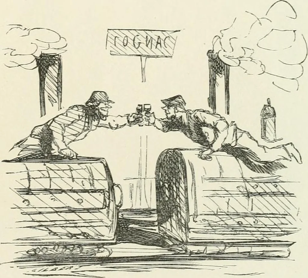 An illustration from Cham, 1853, leaf 324