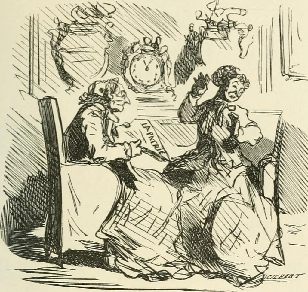 An illustration from Cham, 1853, leaf 326