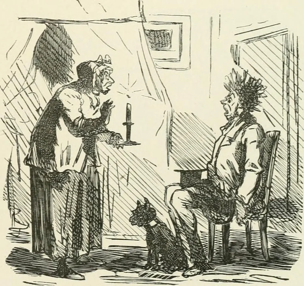 An illustration from Cham, 1853, leaf 326