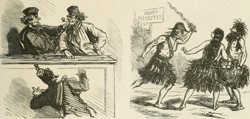 An illustration from Cham, 1853, leaf 332