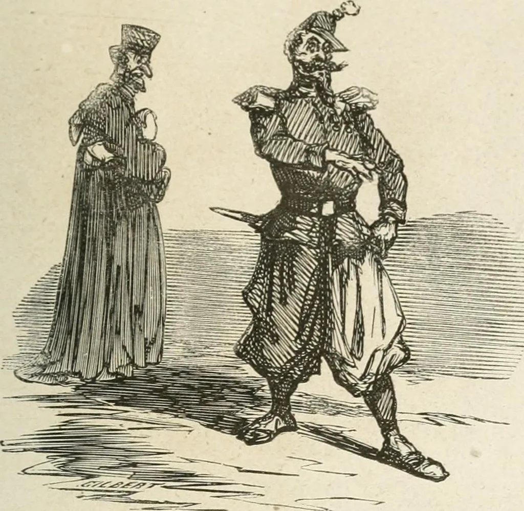 An illustration from Cham, 1853, leaf 334