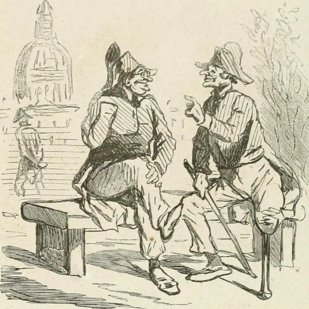 An illustration from Cham, 1853, leaf 334
