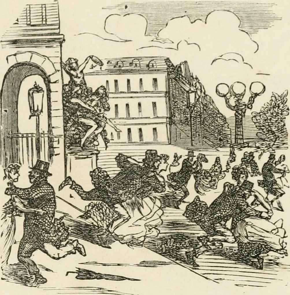 An illustration from Cham, 1853, leaf 34