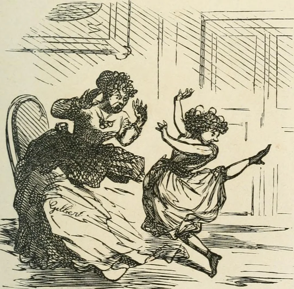 An illustration from Cham, 1853, leaf 34