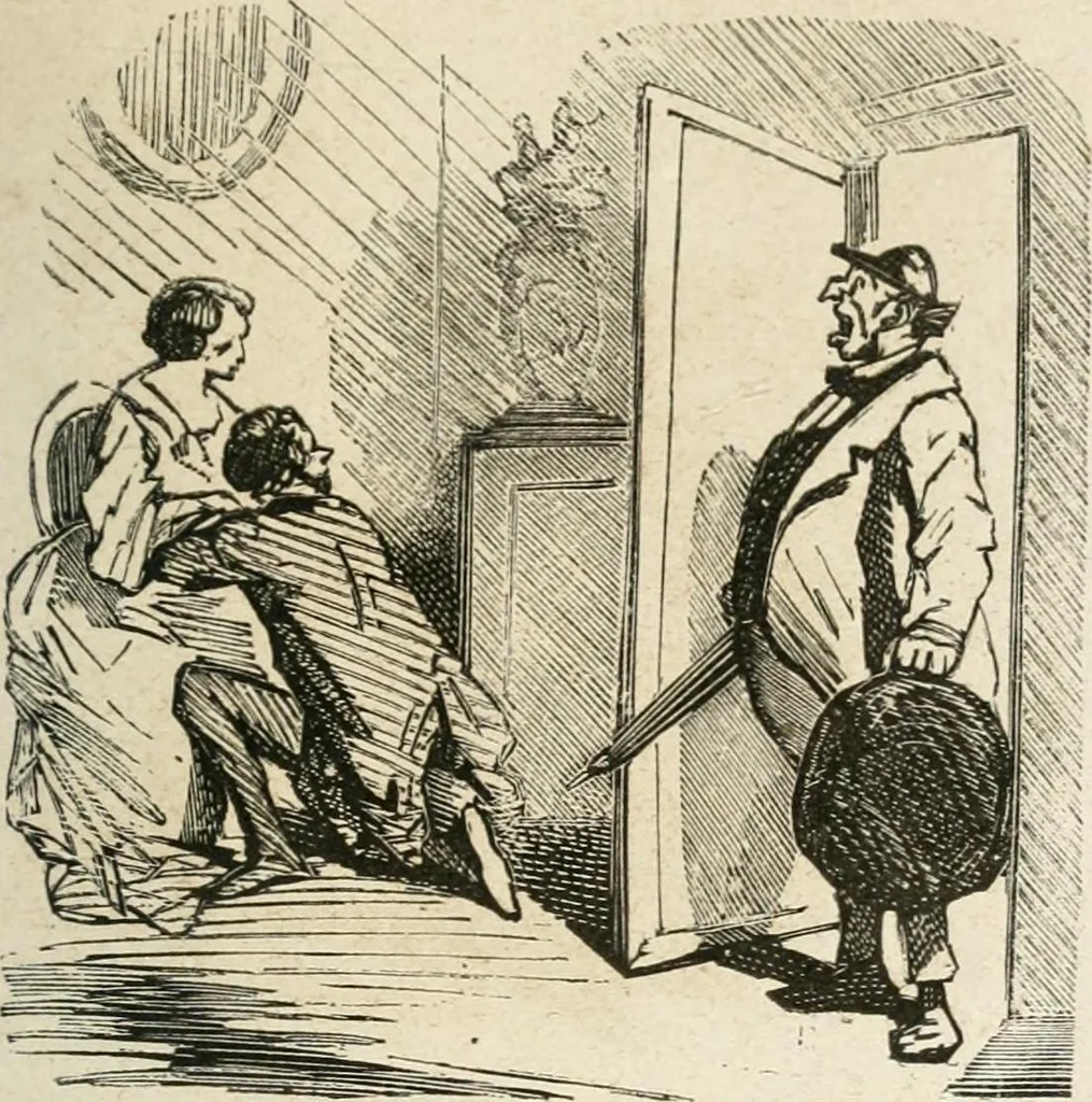 An illustration from Cham, 1853, leaf 342