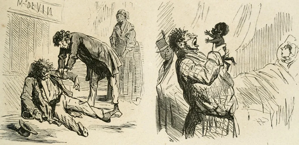 An illustration from Cham, 1853, leaf 344