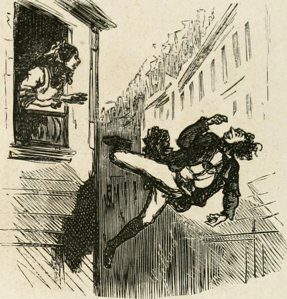 An illustration from Cham, 1853, leaf 346