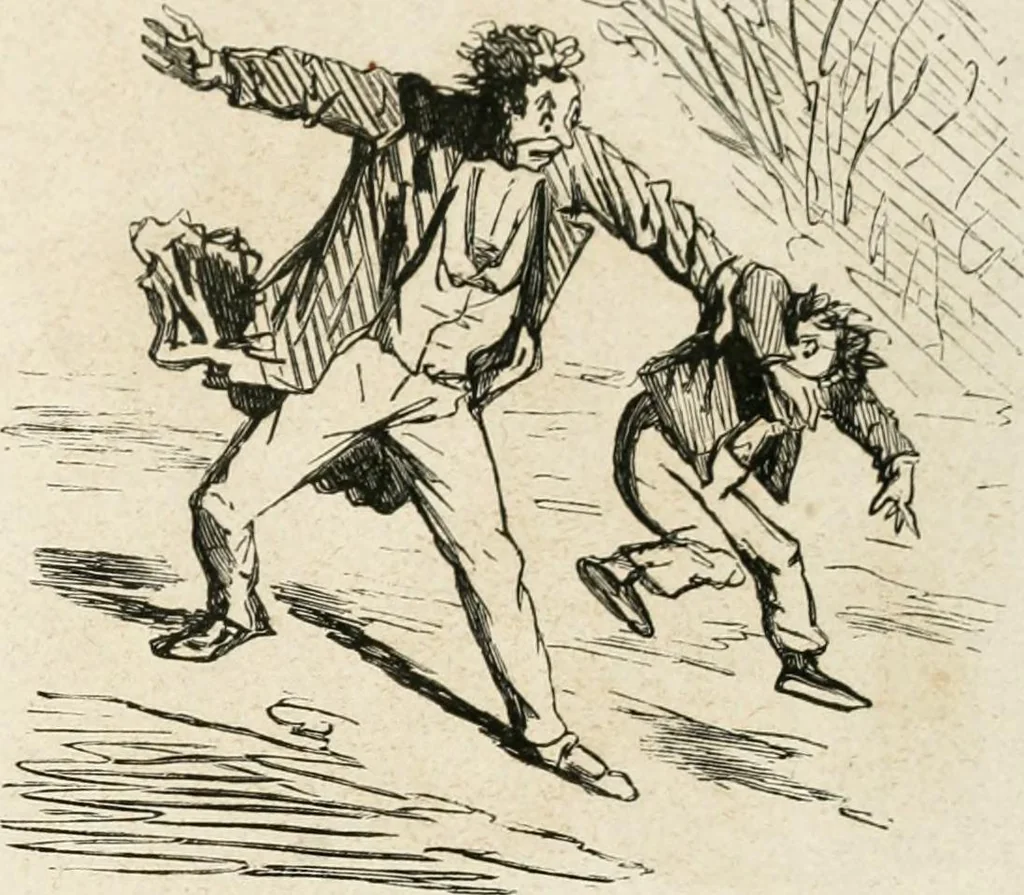 An illustration from Cham, 1853, leaf 352