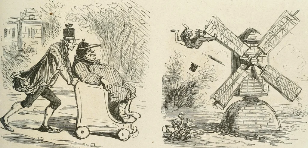 An illustration from Cham, 1853, leaf 354
