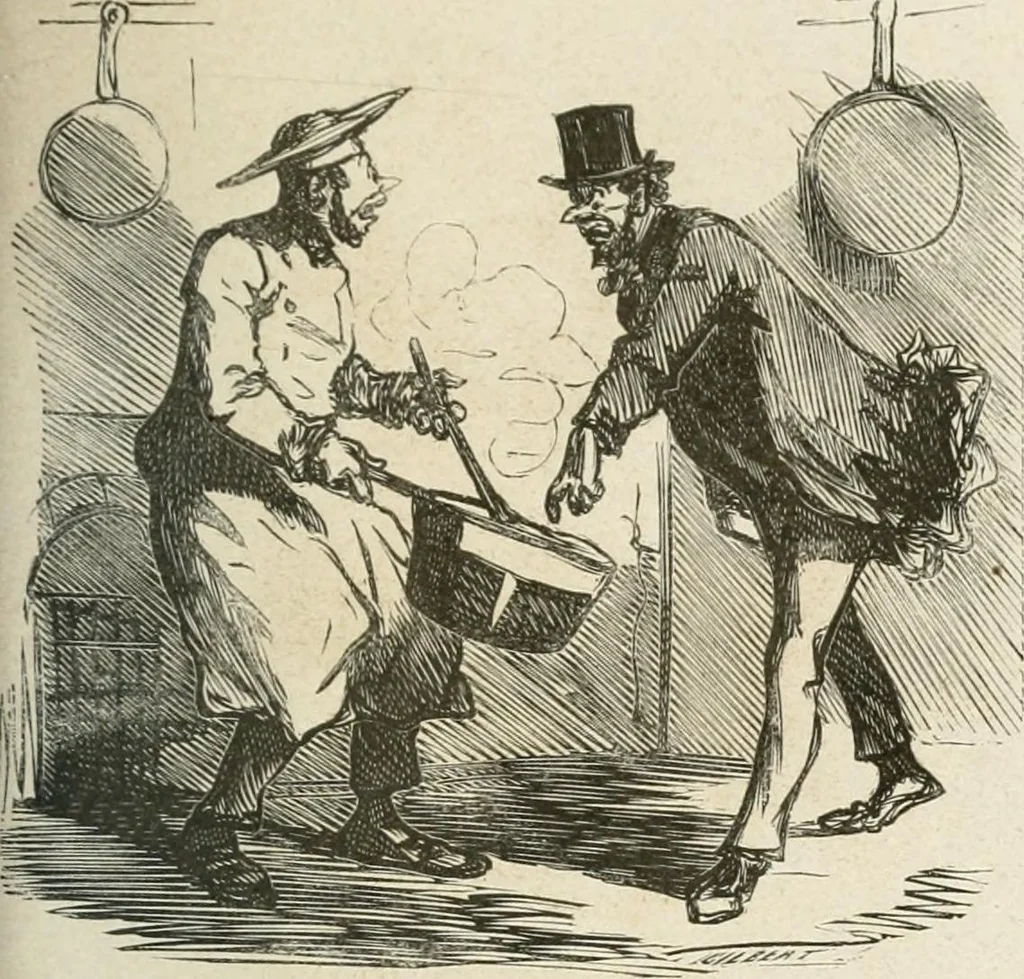 An illustration from Cham, 1853, leaf 358
