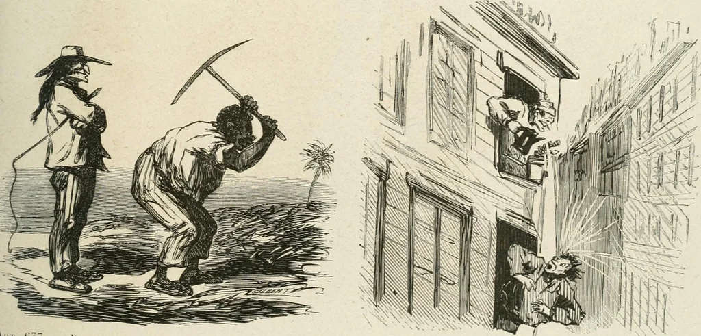 An illustration from Cham, 1853, leaf 360