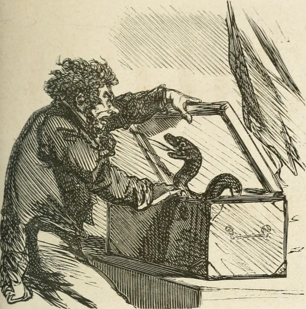 An illustration from Cham, 1853, leaf 364