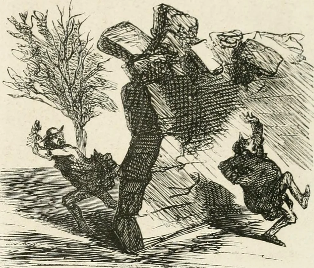An illustration from Cham, 1853, leaf 366