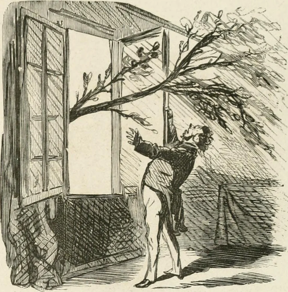 An illustration from Cham, 1853, leaf 368