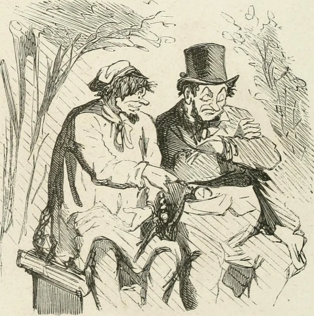 An illustration from Cham, 1853, leaf 368