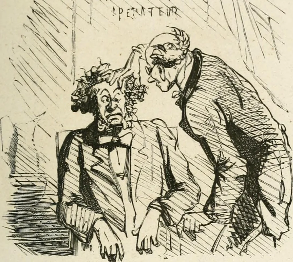 An illustration from Cham, 1853, leaf 370