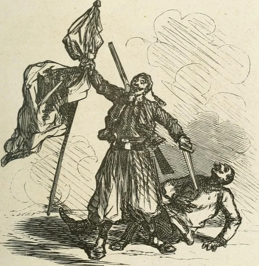 An illustration from Cham, 1853, leaf 372
