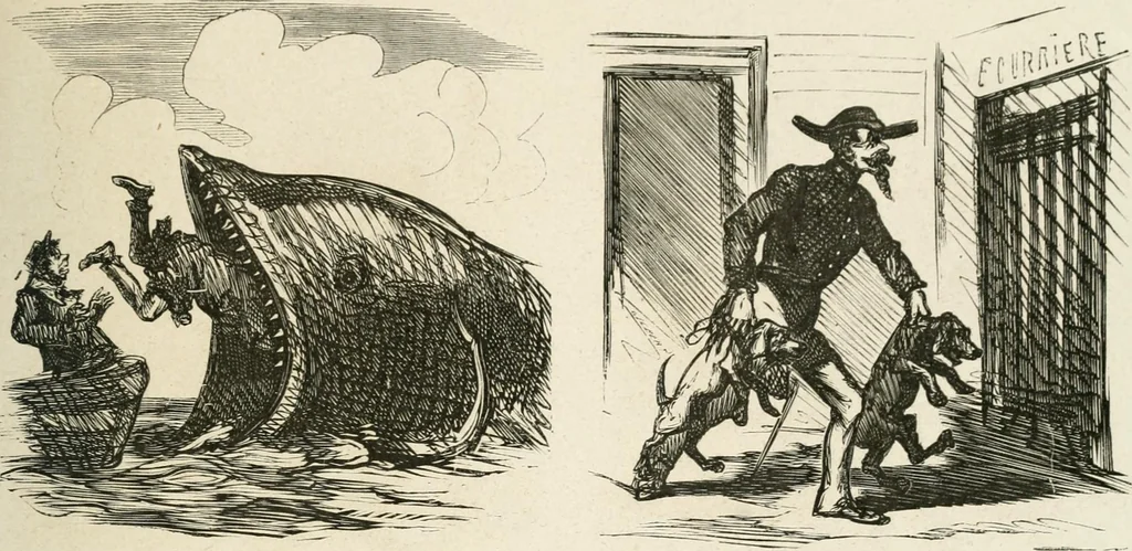 An illustration from Cham, 1853, leaf 374