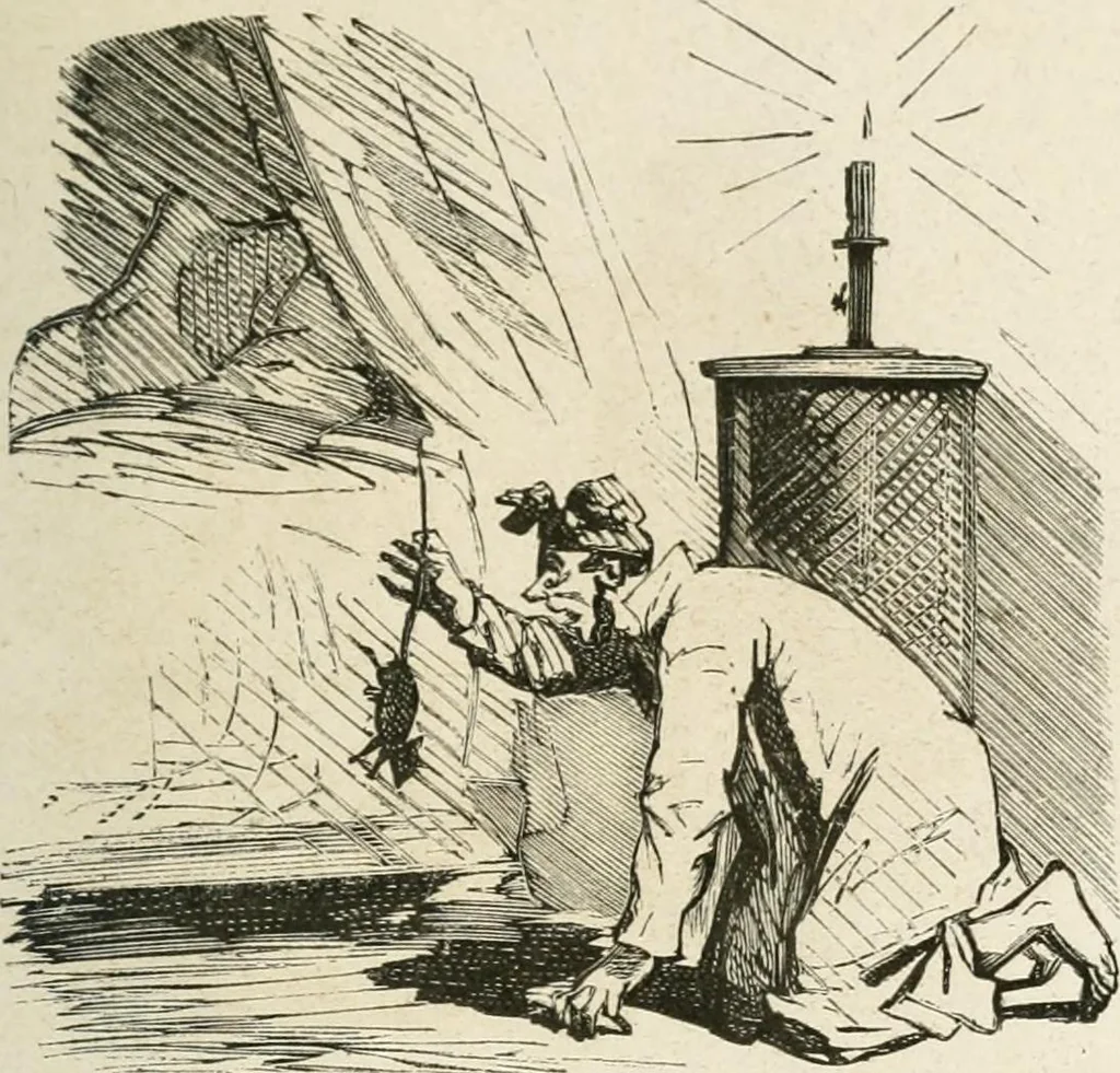 An illustration from Cham, 1853, leaf 376