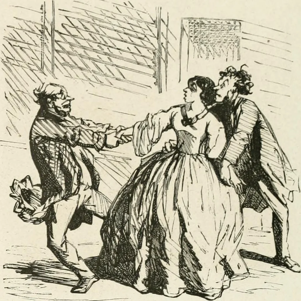 An illustration from Cham, 1853, leaf 376