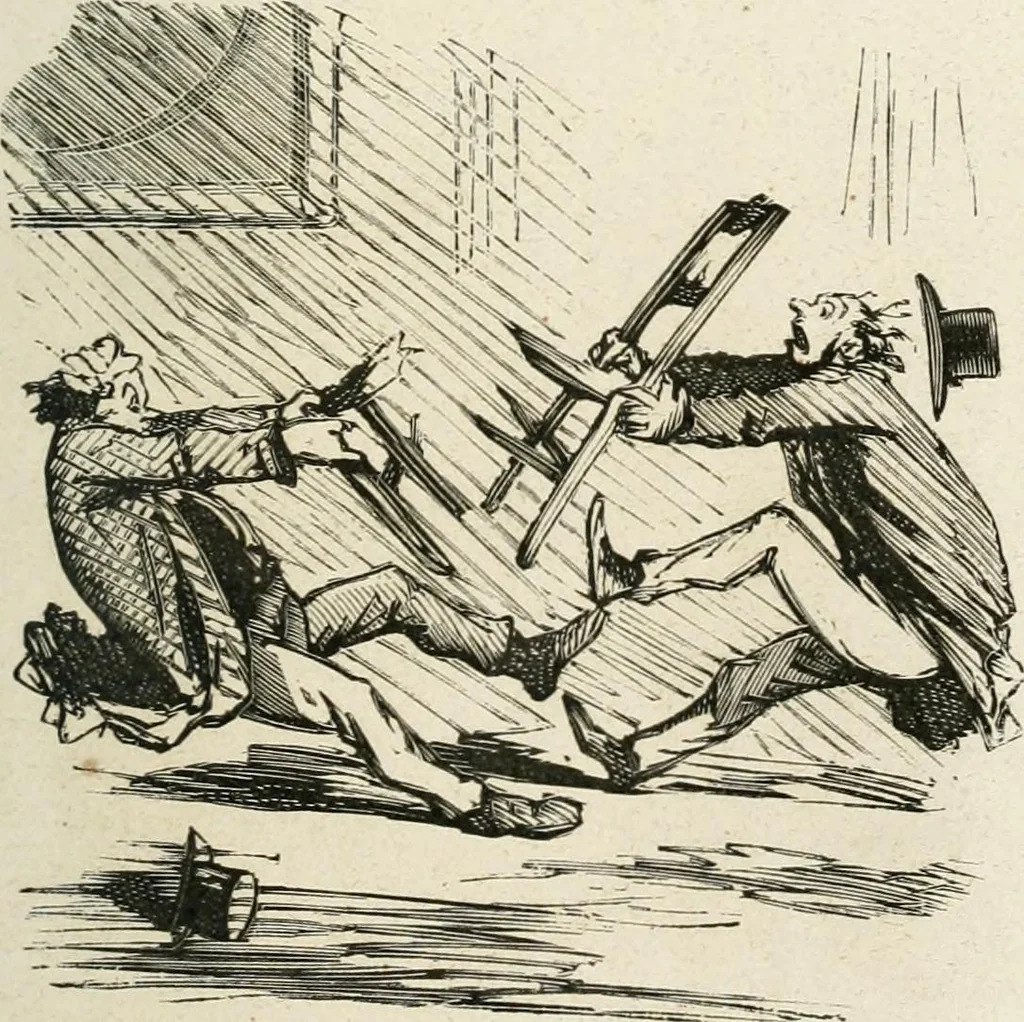 An illustration from Cham, 1853, leaf 378