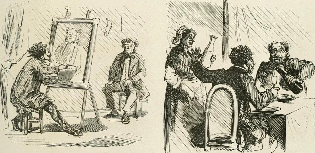 An illustration from Cham, 1853, leaf 380