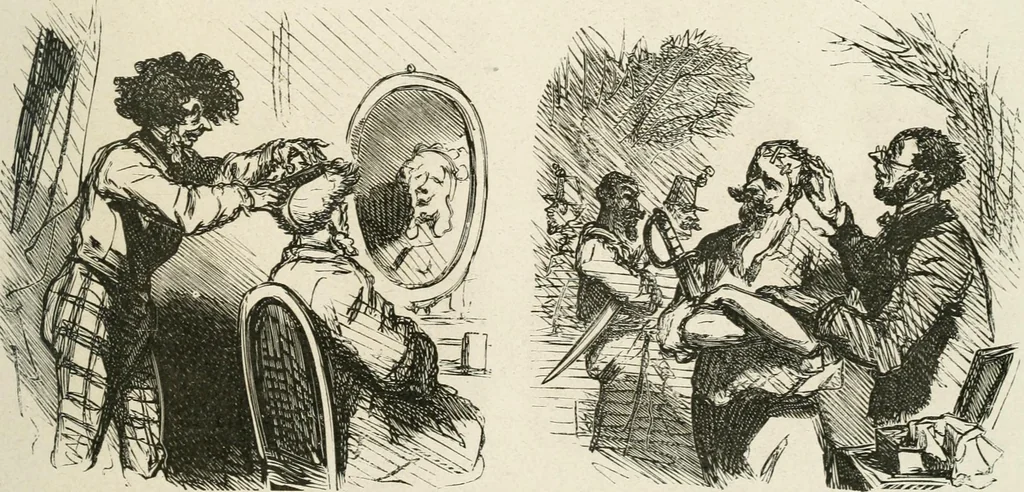 An illustration from Cham, 1853, leaf 382