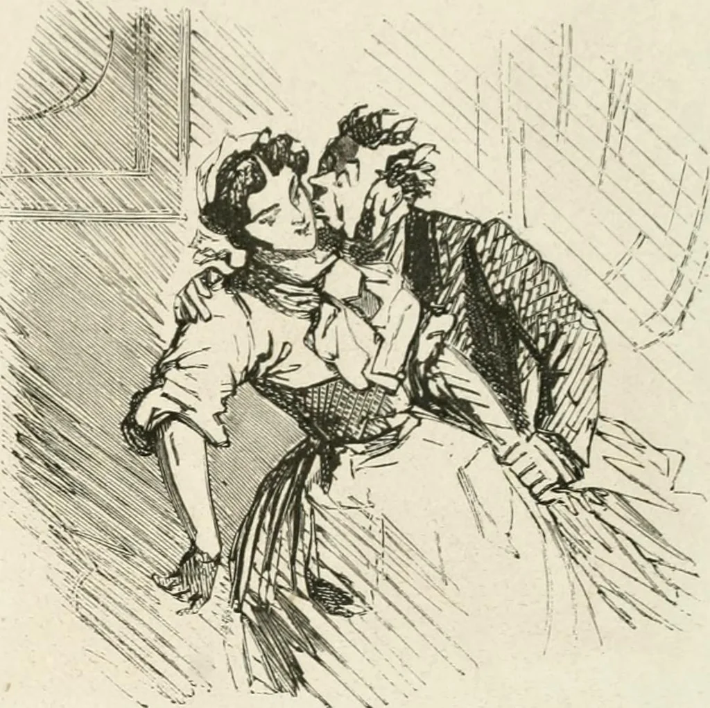 An illustration from Cham, 1853, leaf 384