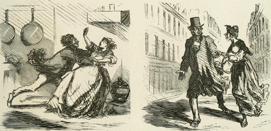 An illustration from Cham, 1853, leaf 384