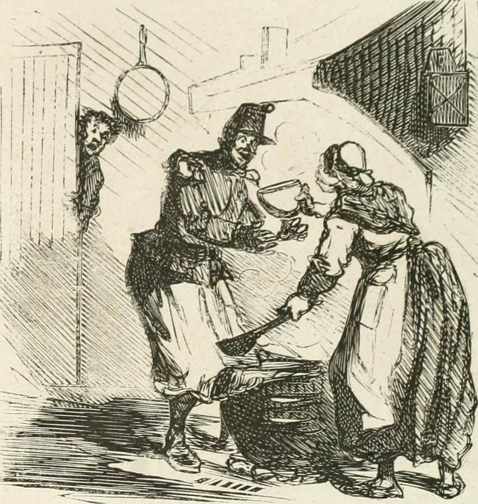 An illustration from Cham, 1853, leaf 386