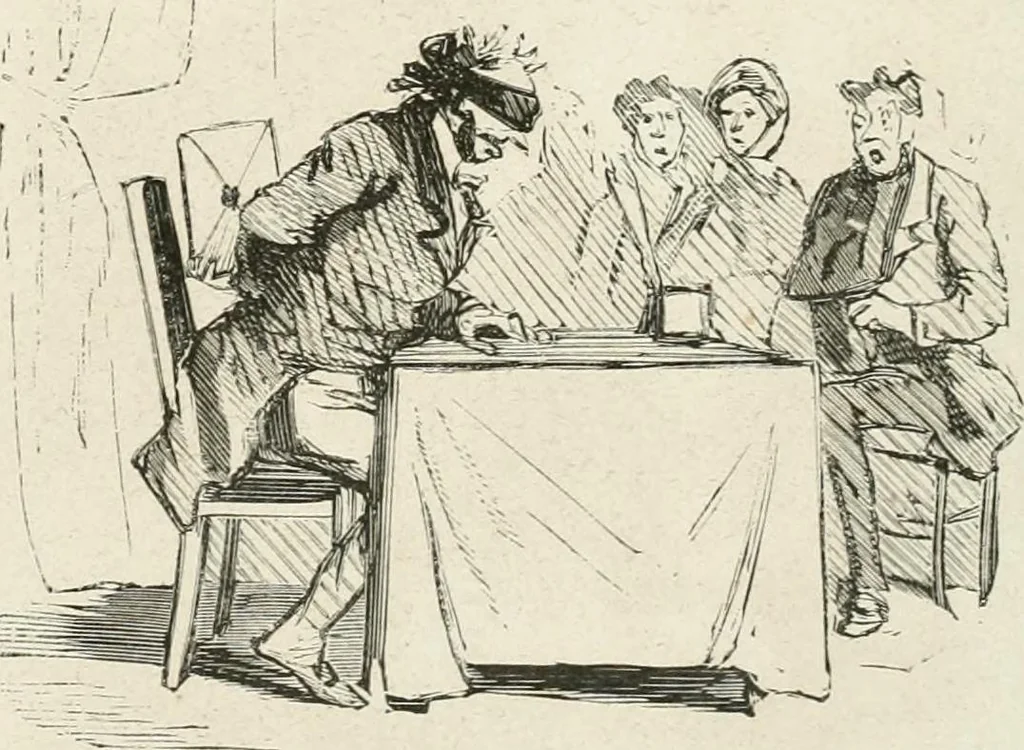 An illustration from Cham, 1853, leaf 386