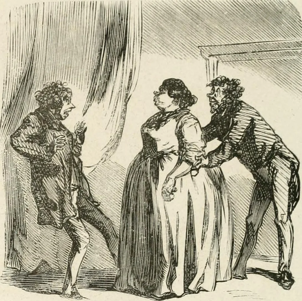 An illustration from Cham, 1853, leaf 388