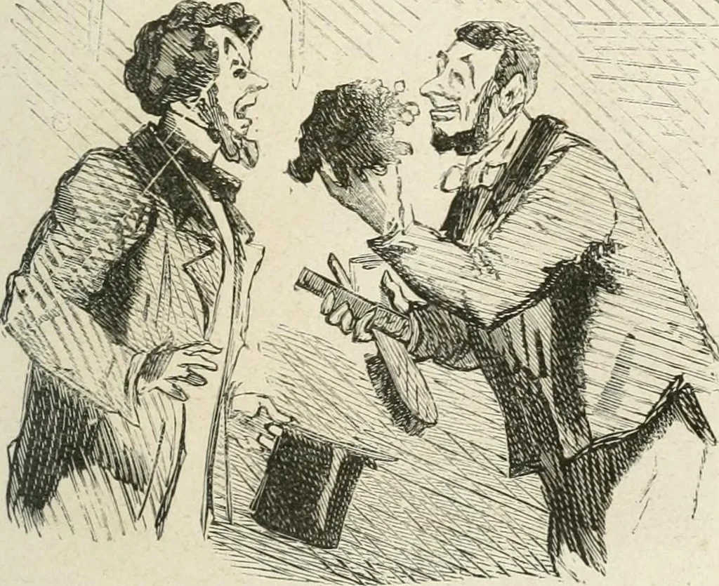 An illustration from Cham, 1853, leaf 388