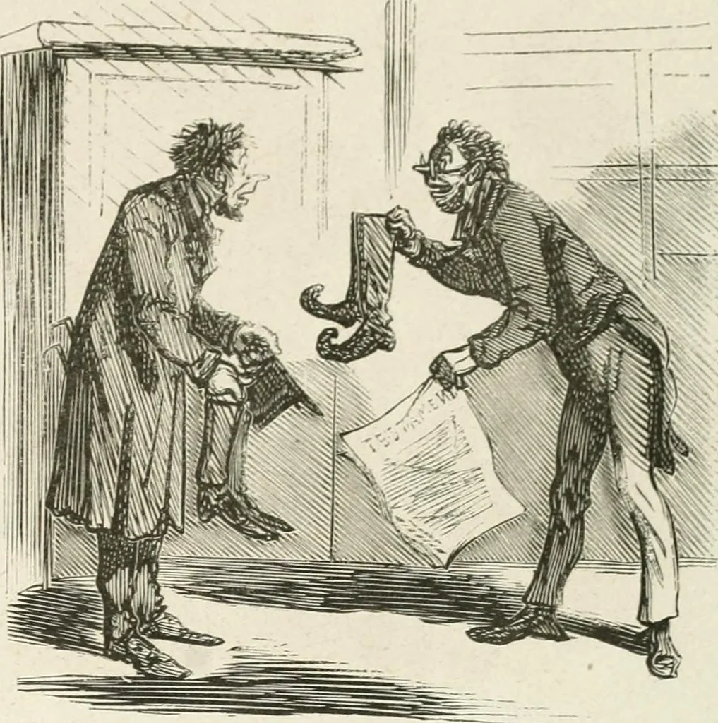 An illustration from Cham, 1853, leaf 390