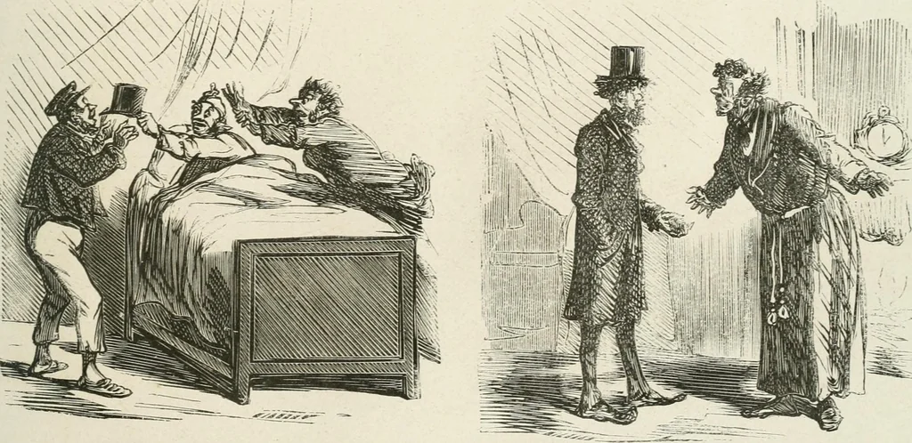 An illustration from Cham, 1853, leaf 390