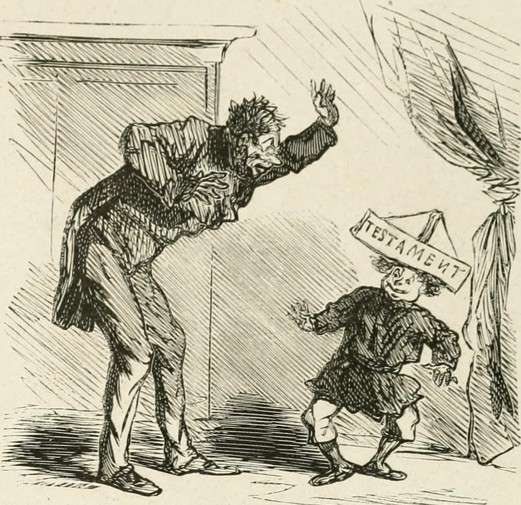 An illustration from Cham, 1853, leaf 392