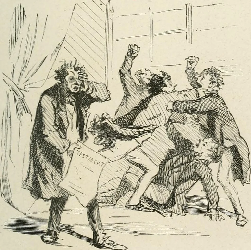 An illustration from Cham, 1853, leaf 392