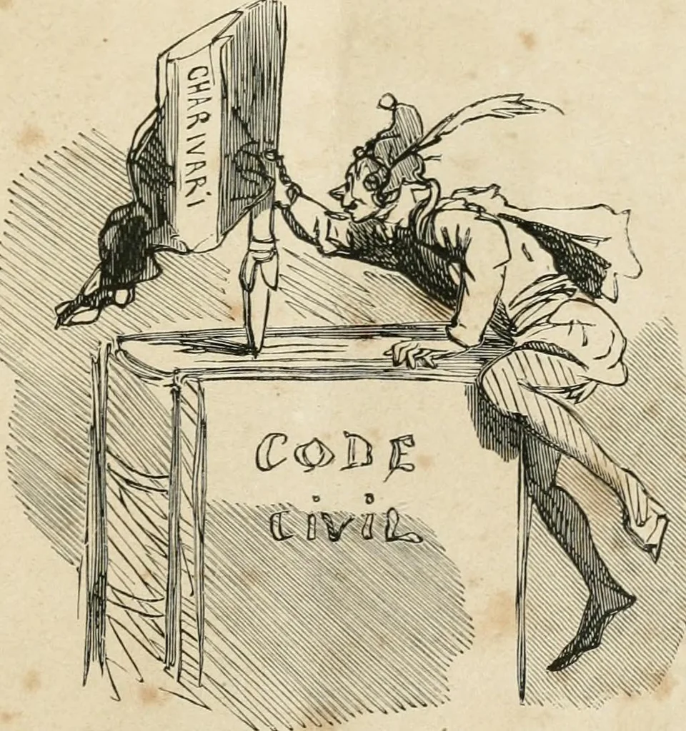 An illustration from Cham, 1853, leaf 394