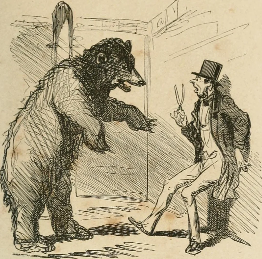 An illustration from Cham, 1853, leaf 398