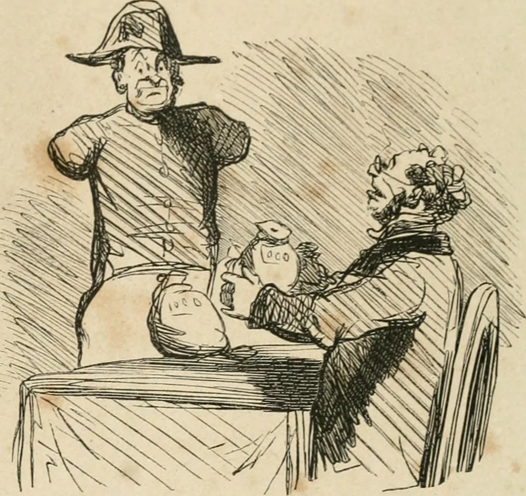 An illustration from Cham, 1853, leaf 398