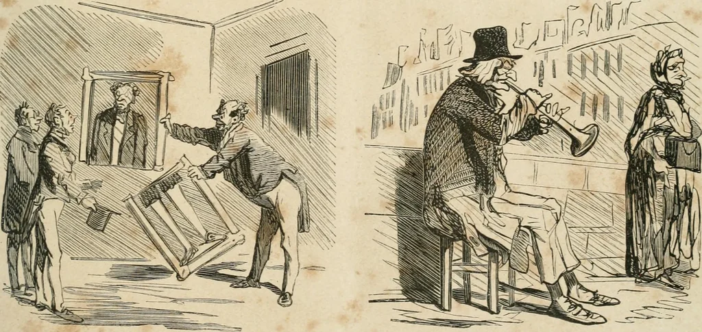 An illustration from Cham, 1853, leaf 398