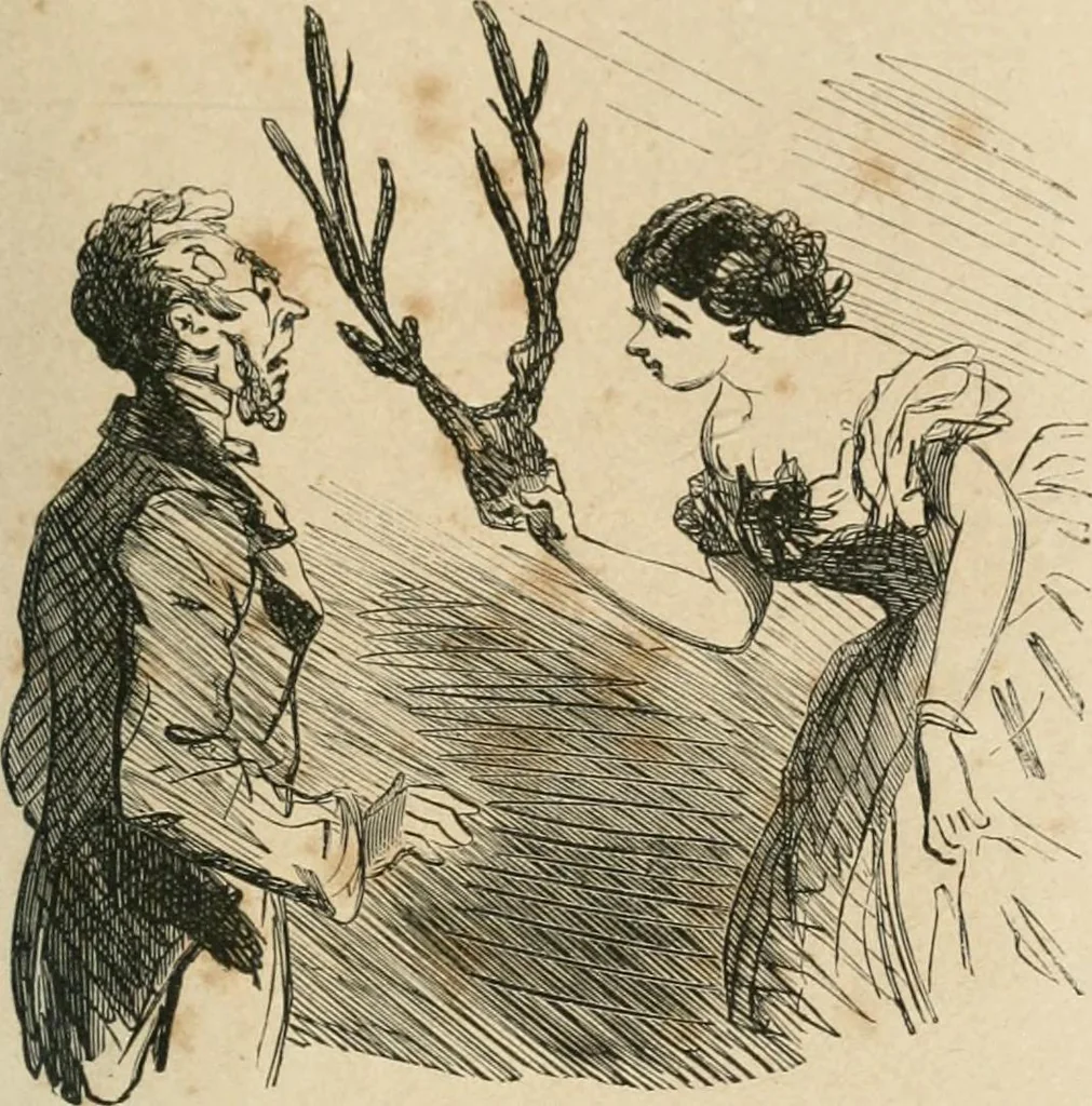 An illustration from Cham, 1853, leaf 402