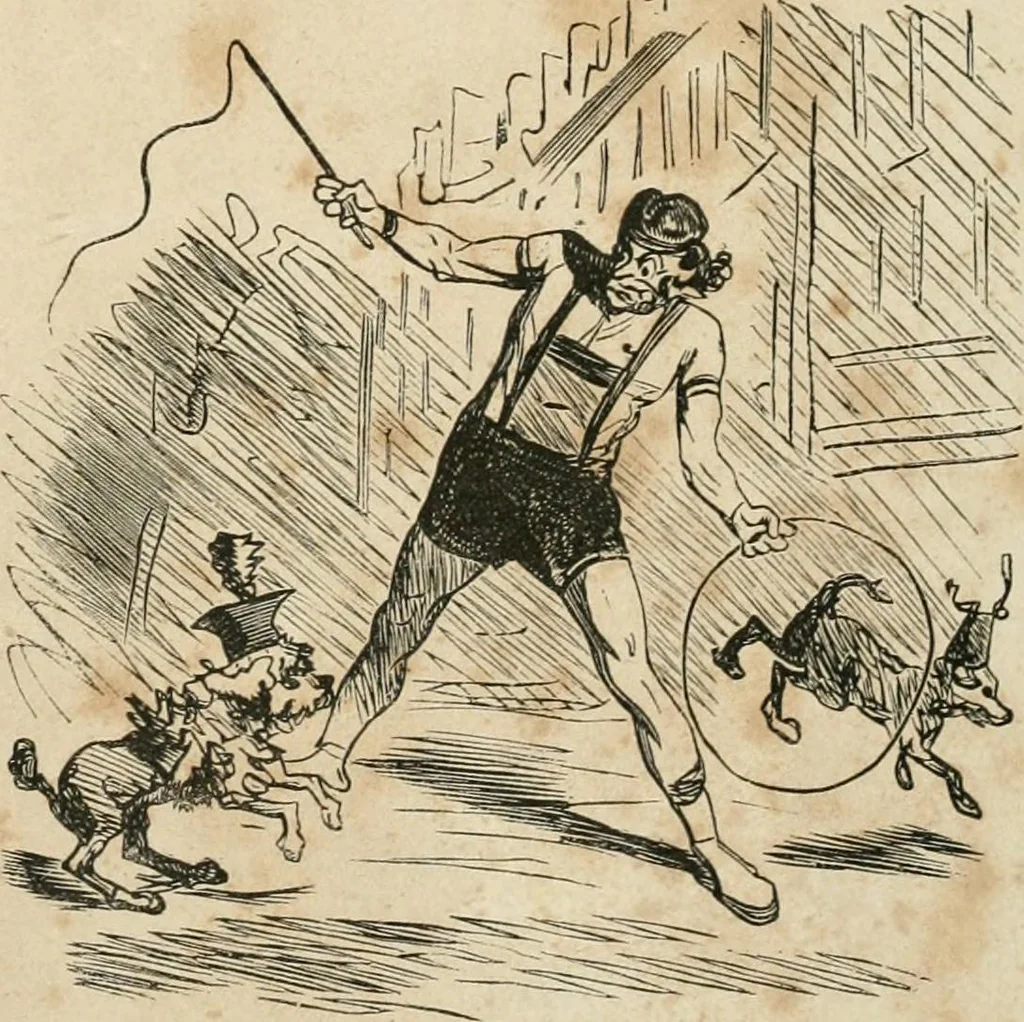 An illustration from Cham, 1853, leaf 406