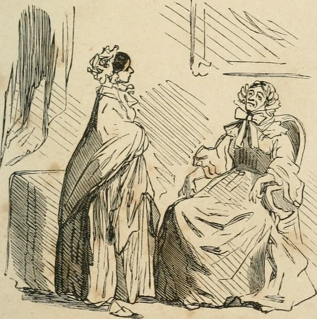 An illustration from Cham, 1853, leaf 408