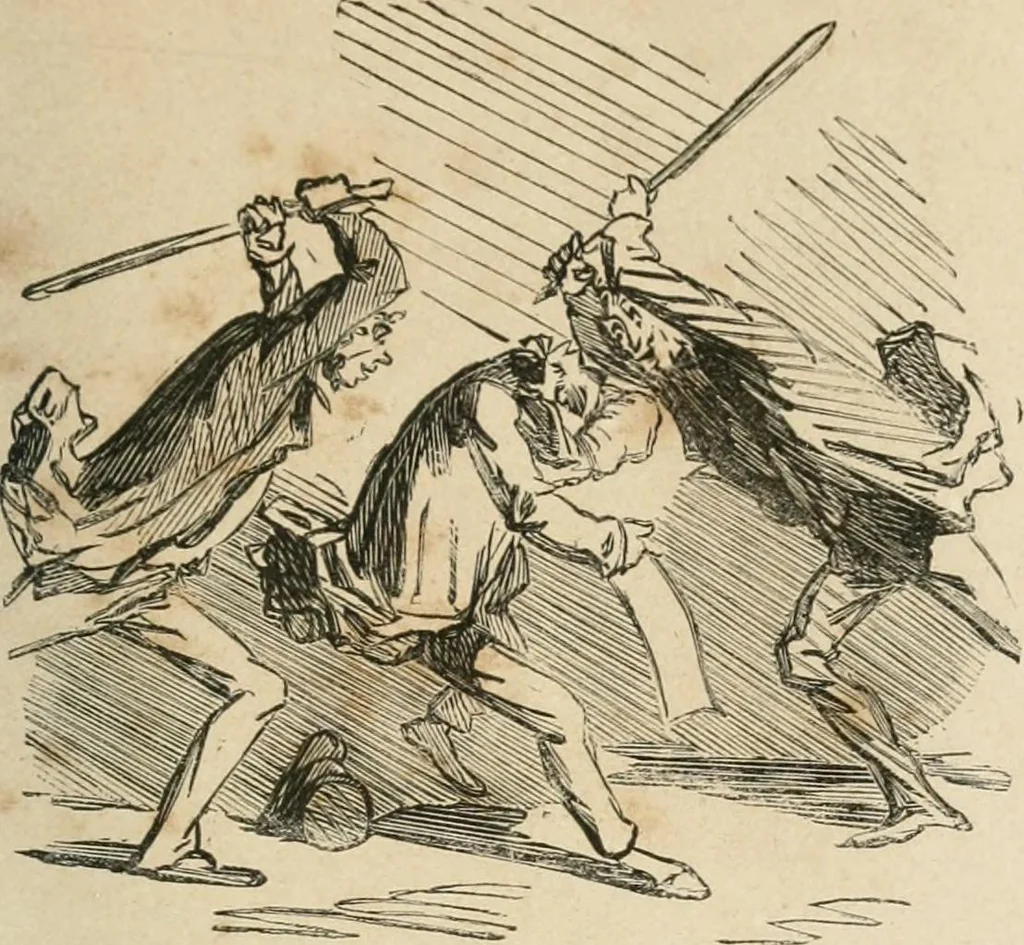 An illustration from Cham, 1853, leaf 412