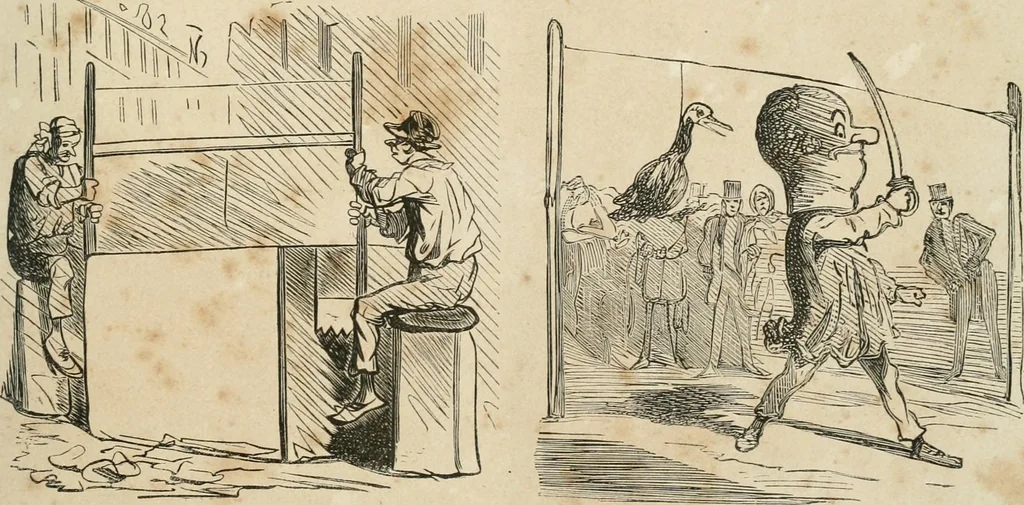 An illustration from Cham, 1853, leaf 412